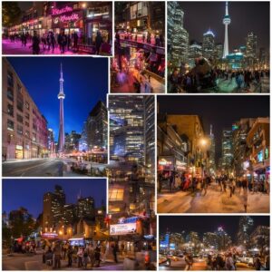 Toronto về đêm: Sôi động và sôi nổi